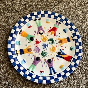 Save The Children Collection Plate 8”